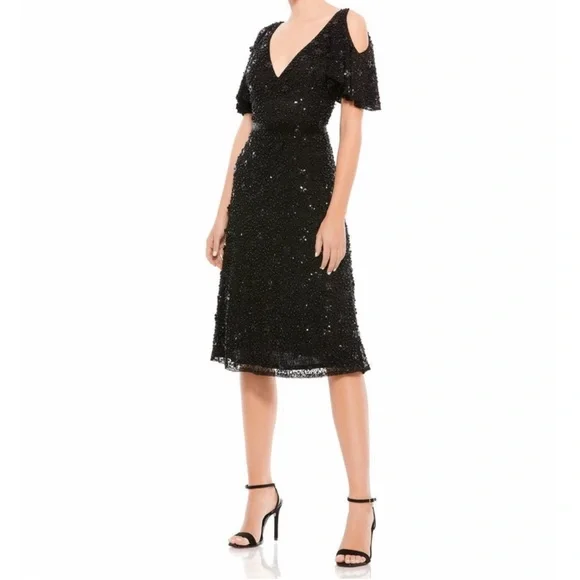 betty boop black dress costume Plus Size Cold Shoulder Ruched Dress  2020AVE